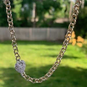 Heart bracelet/anklet